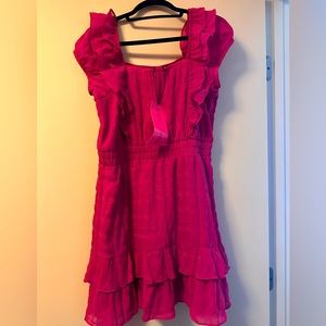 Fuchsia Betsy Johnson dress